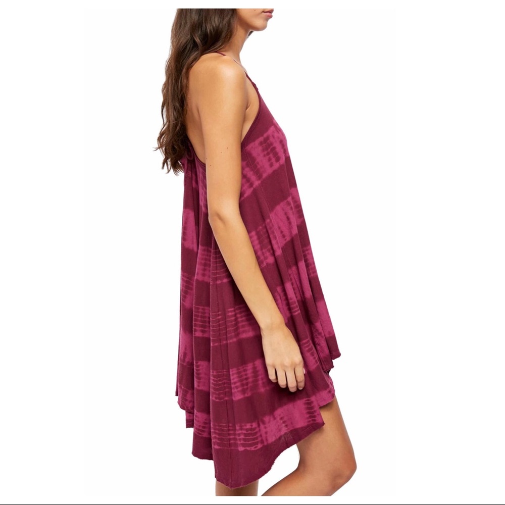 FREE PEOPLE BOHO FLOWY TUNIC MINI TANK DRESS A3C - Picture 9 of 16